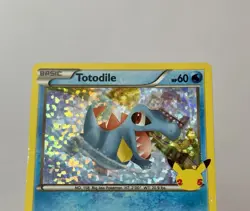 otodile 18/25 (MP) Holo Rare McDonalds 25th Anniversary Pokemon Card - Image 4