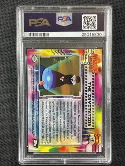 Pokemon Cards PSA 10 Gem Mt Mewtwo Strikes Back The Invitation Foil Topps #13 - Image 2