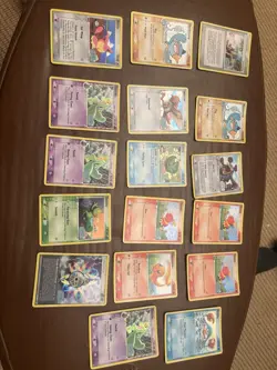 17 Pokemon Card Lot, ALL REVERSE FOIL Crystal Guardians, All Great Condition - Image 1