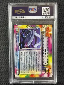 Pokemon Cards PSA 10 Gem Mt Mewtwo Strikes Back Rebellion Foil Topps 1999 #8 - Image 2