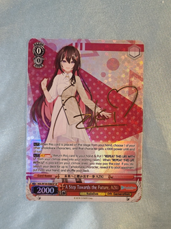 WeiB (Weiss) Schwarz Card Hololive A Step Towards the Future Azki SP EN. - Image 1