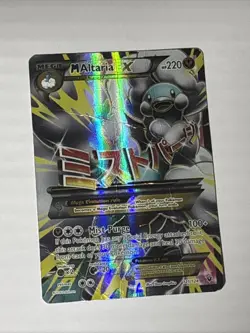 Pokemon Mega M Altaria EX Full Art Ultra Rare Holo Card 121/124 Fates Collide - Image 1