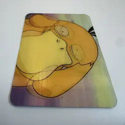 1998 Viz Promo Pokemon Card #Pika-0026d PSYDUCK Lenticular RARE - Image 3