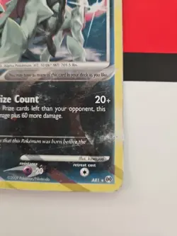 Arceus AR1 LV. 100 Arceus Pokemon Card Holo Rare Heavely Played HP 2009! - Image 5