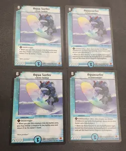 Duel Masters Duelmasters Master Karte Card Playset DM05 Aqua Surfer - Image 1