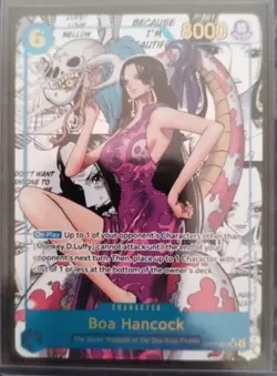 Boa Hancock MANGA One Piece Card Game op07 ENG Perfect View Photo - Image 1