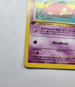 Slowpoke 67/82 - 1st Edition Team Rocket Vintage Pokemon Card - NM - Image 4