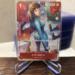Nico Robin OP05-010 UC (Full Art) PRB01 Premium ONE PIECE Card The Best Japanese - Image 1