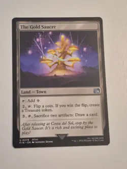 The Gold Saucer Final Fantasy Regular - NM #279 MTG FIN - Image 1