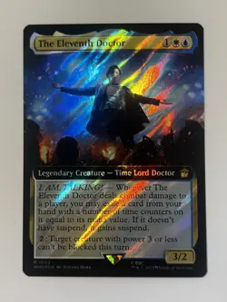 MTG | The Eleventh Doctor (Extended) [Doctor Who] ✨Surge FOIL✨ - Image 1