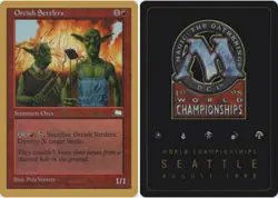 Orcish Settlers - Brian Selden - 1998 ~ Lightly Played World Championship G MTG - Image 1