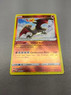 Pokemon Card - Radiant Charizard 020/159 Crown Zenith Rare Reverse Holo - M/NM - Image 2