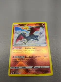 Pokemon Card - Radiant Charizard 020/159 Crown Zenith Rare Reverse Holo - M/NM - Image 3