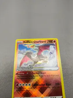 Pokemon Card - Radiant Charizard 020/159 Crown Zenith Rare Reverse Holo - M/NM - Image 4