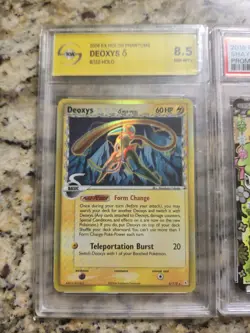Graded Pokemon Card Lot, Psa, Tga, Vileplume Deoxys, shaymin, Arceus, - Image 3