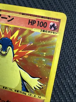Pokemon Card Typhlosion Triple Get Lottery Promo e Card 017/P (Japanese) - Image 2
