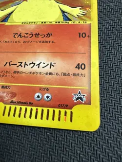 Pokemon Card Typhlosion Triple Get Lottery Promo e Card 017/P (Japanese) - Image 3