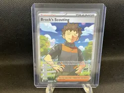 pokemon brock's scouting 179/159 journey together holo - Image 1