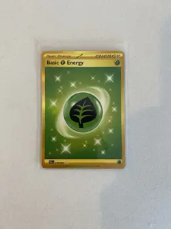 Basic Grass Energy (Gold Hyper Rare) 278/193 Paldea Evolved Pokemon TCG - Image 1