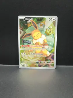 Pokemon TCG Eevee 173 Holo Promo Prismatic Evolutions Perfect Condition - Image 1