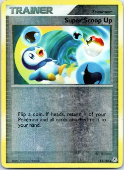 2007 Pokemon Diamond & Pearl Super Scoop Up #115 Holo - Image 1