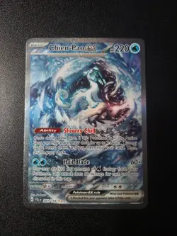 Chien-Pao ex -NM- 261/193 SIR Pokemon SV02: Paldea Evolved - Image 1