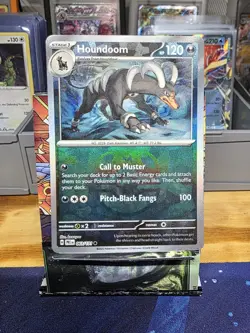 Pokemon TCG Houndoom Master Ball Pattern 063/131 Prismatic Evolutions - Image 1