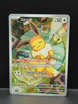 Pokemon Eevee TCG 173 Scarlet & Violet Black Star Promo - Image 1