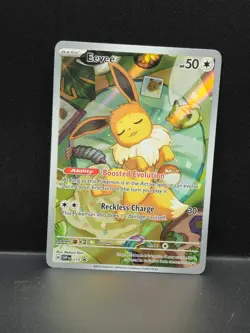 Pokemon Eevee TCG 173 Scarlet & Violet Black Star Promo - Image 3