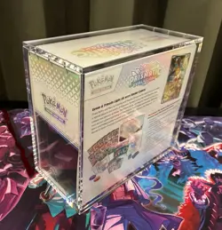 Prismatic Evolutions Pokemon Center Elite Trainer Box sealed with Acrylic Case - Image 3