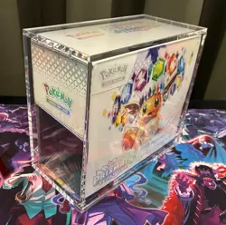 Prismatic Evolutions Pokemon Center Elite Trainer Box sealed with Acrylic Case - Image 5