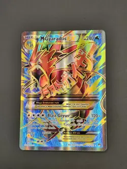 2016 Pokemon TCG M Gyarados EX Full Art 115/122 Breakpoint - Image 1