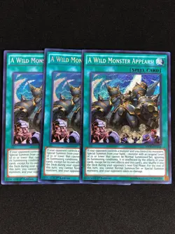 YUGIOH A WILD MONSTER APPREARS! MP15-EN234 1ST SECRET X3 - Image 1