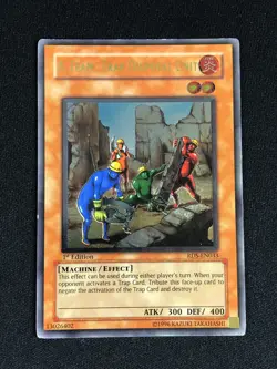 YUGIOH A-TEAM TRAP DISPOSAL UNIT RDS-EN033 1ST ULTIMATE LIGHT PLAY - Image 1