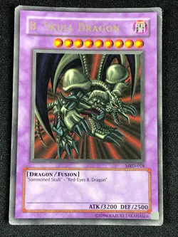 YUGIOH B. SKULL DRAGON MRD-018 ULTRA HP/CREASES - Image 1