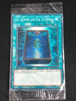 YUGIOH BOOK OF MOON OPTP-FR003 SUPER NM SEALED FRENCH - Image 1