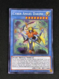 YUGIOH CYBER ANGEL DAKINI DRL3-EN014 1ST SECRET - Image 1