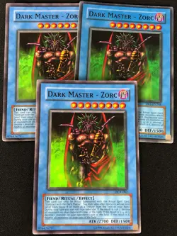 YUGIOH DARK MASTER ZORC DCR-082 SUPER X3 (MP) - Image 1