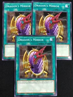 YUGIOH DRAGON'S MIRROR OP10-EN022 COMMON X3 (NM) - Image 1