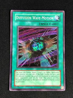 YUGIOH DIFFUSION WAVE-MOTION MFC-107 SECRET HP/CREASES - Image 1