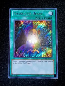 🔥 YUGIOH • CHANGE OF HEART • SECRET RARE • LCYW-EN124 • UNLIMITED • NM 🔥 - Image 4