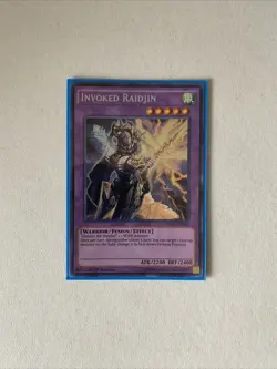 Yugioh Invoked Raidjin FUEN-EN028 Secret Rare 1st Ed NM - Image 1