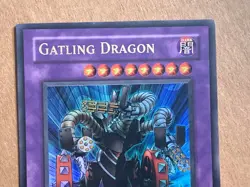 yugioh Gatling Dragon FET-EN035 1st Edition Ultra Rare Near Mint - Image 3