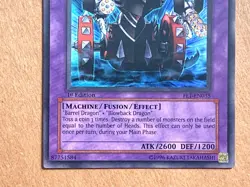 yugioh Gatling Dragon FET-EN035 1st Edition Ultra Rare Near Mint - Image 4