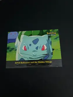 Pokemon Bulbasaur And The Hidden Village EP10 Topps 1998 Trading Card TCG - Image 1