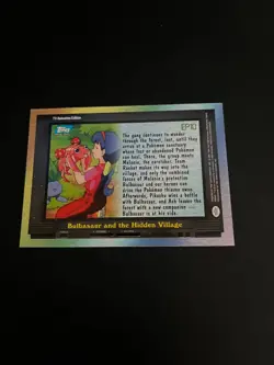 Pokemon Bulbasaur And The Hidden Village EP10 Topps 1998 Trading Card TCG - Image 4