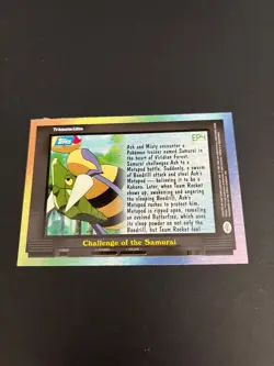 Pokemon Pokemon Challenge Of The Samurai EP4 Topps 1998 Trading Card TCG - Image 3
