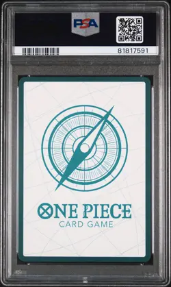 ONE PIECE PARAMOUNT WAR OP02 Exclusive DON!! CARD PSA 10 GEM MINT #81817591 - Image 2