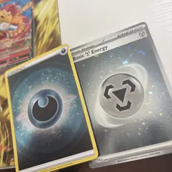 Pokemon Lot Modern Rare and V Cards, Dragonite VStar, Holo Leon, Bede, & Energy - Image 2