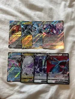 Pokemon TCG V EX Bundle 8 Cards Mixed Sets - Image 1